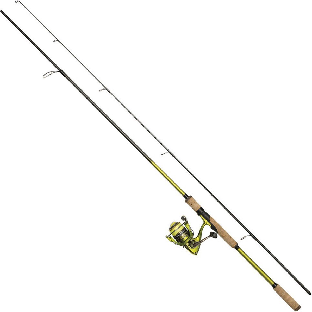 Kinetic Hellcat Cl Draaiende Combo Zwart 2.14 m / 8-30 g