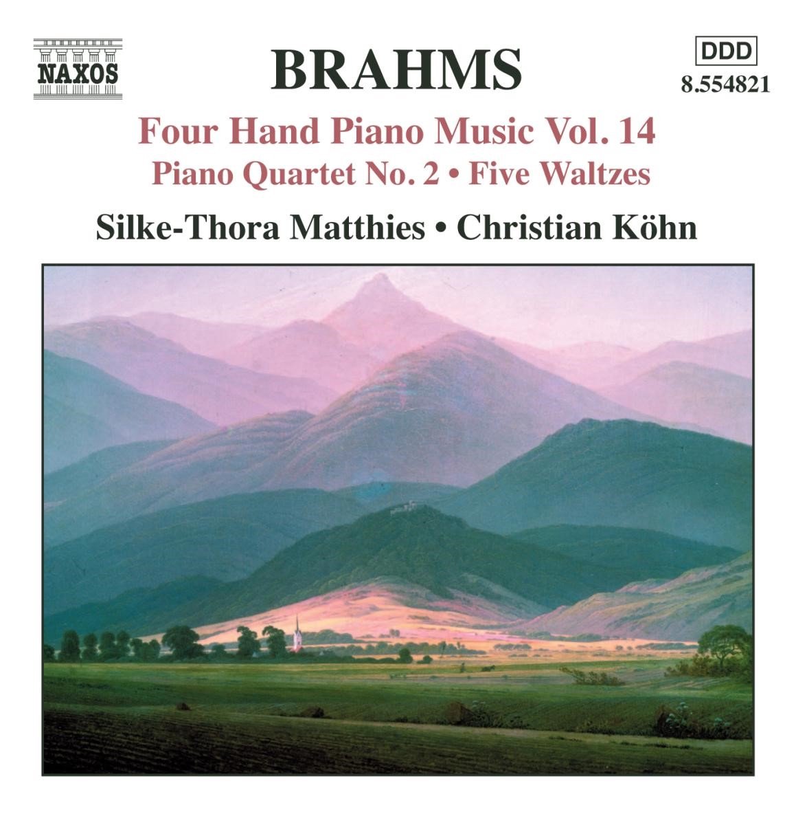Matthies & Kohn - Brahms: 4 Hand Pianoforte Music 14 (CD)
