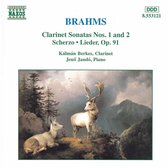 Kálmán Berkes & Jeno Jandó - Brahms: Clarinet Sonatas Nos. 1 & 2/Scherzo/Lieder (CD)