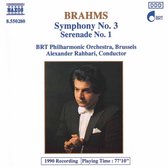 BRT Philharmonic Orchestra Brussels, Alexander Rahbari - Brahms: Symphony 3/Serenade 1 (CD)