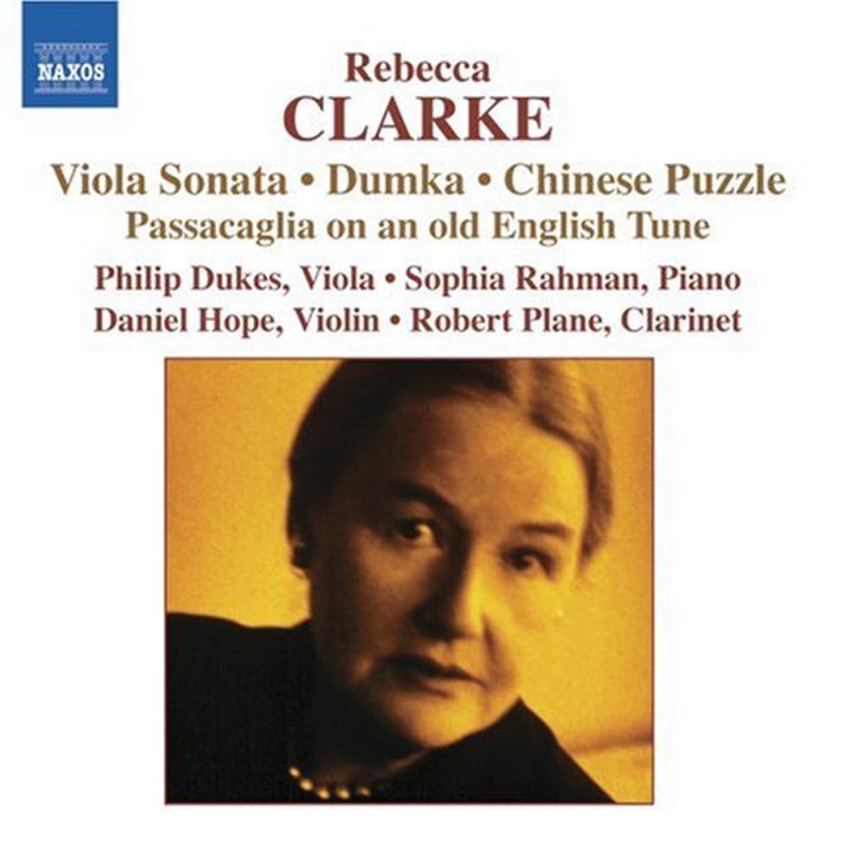 Philip Dukes, Sophia Rahman, Daniel Hope, Robert Plane - Clarke: Viola Music (CD)