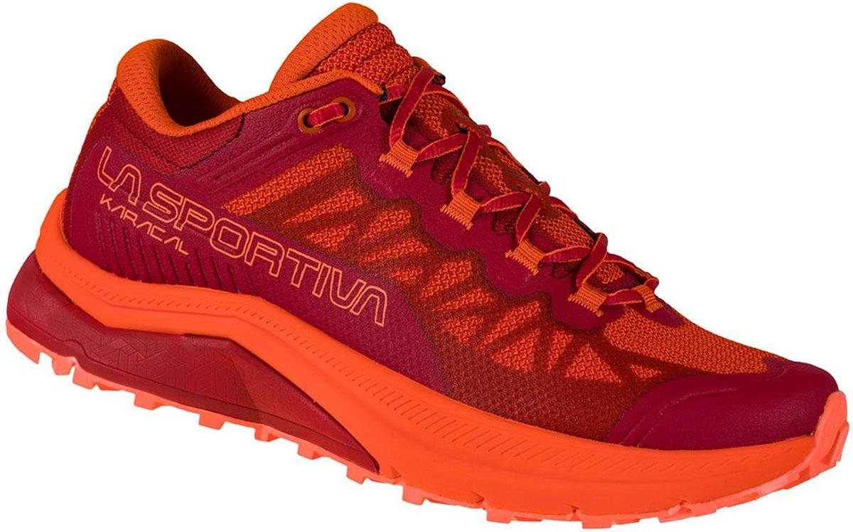 La Sportiva Karacal Trailschoenen 1/2 Vrouw Cherry Tomato / Velvet