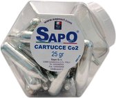 SapO container Co2-patronen - luchtpatronen 12gr. 60 stuks