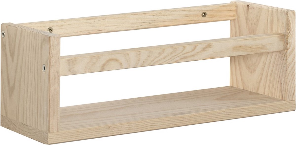 Astigarraga Wandplank - wandrek - kruidenrek - 40cm - PEFC dennenhout