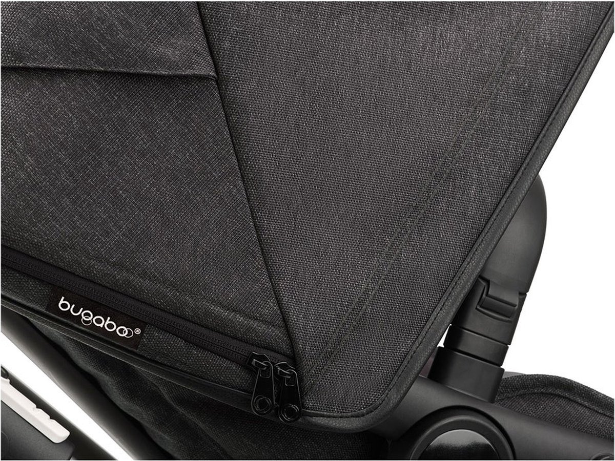 Bugaboo Fox 3 Kinderwagen 2 in 1 Mineral Compleet Black - afbeelding 2