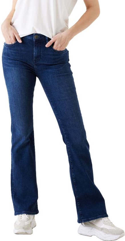 GARCIA Celia Flare Dames Flared Fit Jeans Blauw - Maat W26 X L32