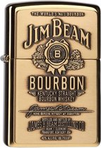 Aansteker Zippo Jim Beam Label Brass