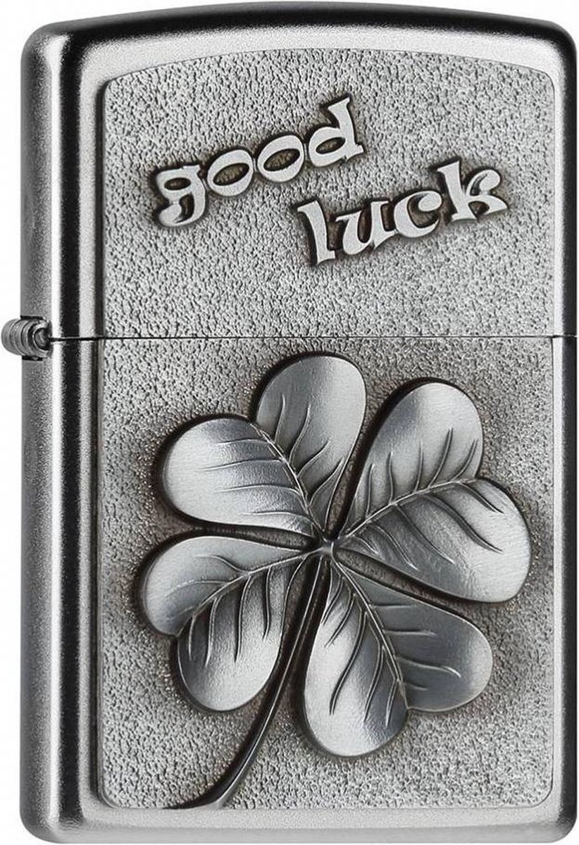 Goedkoopste Zippo aansteker Good Luck Clover