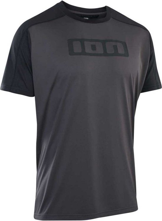 Ion Logo T-shirt Met Korte Mouwen Zwart M Man