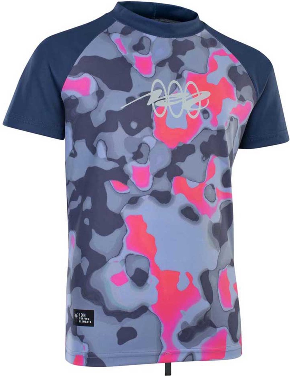 Ion Capture Korte Mouw Rash Guard 14 Years Meisje Roze