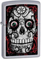 Aansteker Zippo Day of the Dead Skull