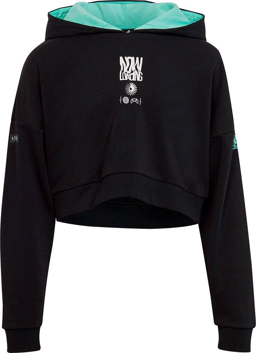 Adidas Arkd3 Ch Hoodie 13-14 Years Meisje Zwart