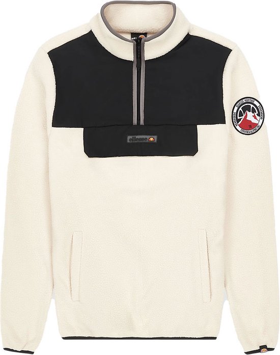 Ellesse Zinco Halve Rits Sweatshirt Beige L Man