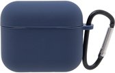 Premium Hoesje Geschikt Voor Airpod 3 - Blauwe Oplaadcase Van Plastic