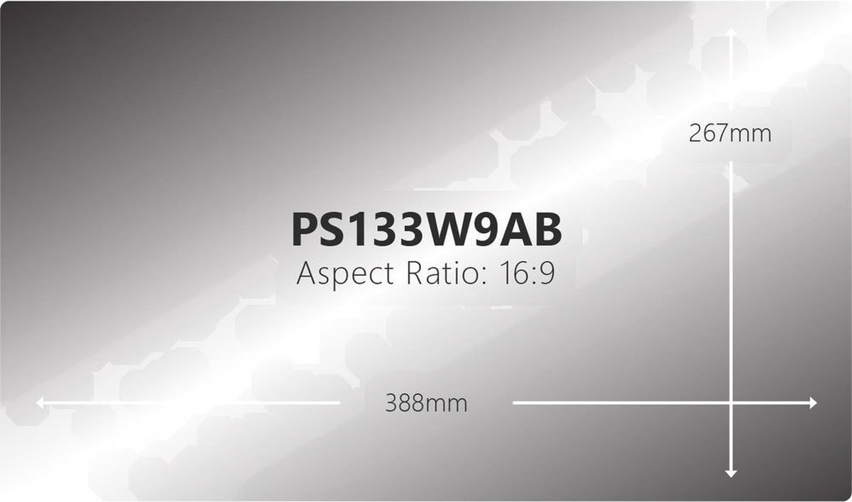 Screen Protector V7 PS133W9AB 13,3
