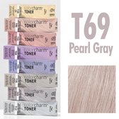 Wella Color Charm Permanent Creme Toner - T69 + developer - Pearl Gray - Wella Toner - Haartoner - Assig haar - Ashy hair - Platinum - Lichtblond