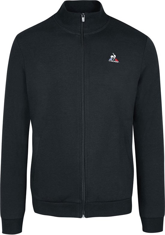 Le Coq Sportif Essentials N3 Sweater Met Ritssluiting Zwart XS Man