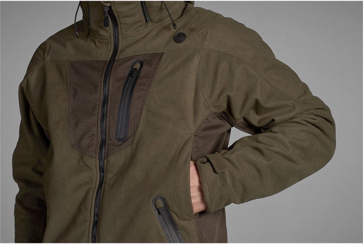 Seeland Climate Hybrid jas Outdoorjas Jachtjas Winterjas Groen