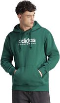 Adidas All Szn Fleece Graphic Capuchon Groen S / Regular Man