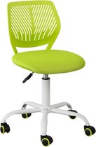 Simpletrade Bureaustoel - Ergonomische bureaustoel - Voor jongeren - In hoogte verstelbaar - Groen