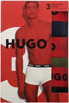Hugo Boss Trunks (3-Pack) - Heren Boxers Kort - Navy Blauw - Maat L
