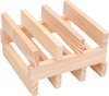 Furniture Limited - 150-delige Bouwblokkenset massief grenenhout geverfd
