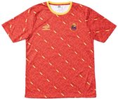 Umbro Spanje All Over Print World Cup 2022 T-shirt Met Korte Mouwen Oranje XL Man