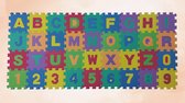 Puzzelmat ABC/123 – Speelmat – Vloerpuzzel – 36 tegels – 86 onderdelen