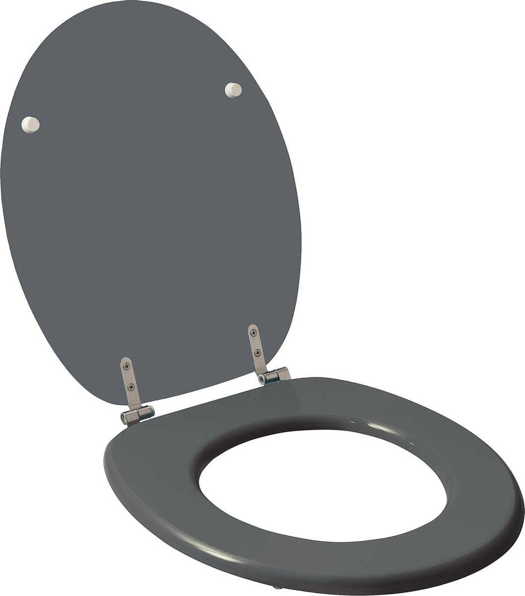 Goedkoopste closing mechanism I High quality - toiletdeksel met snelsluiting voor eenvoudige reiniging, Duroplast wc-deksel