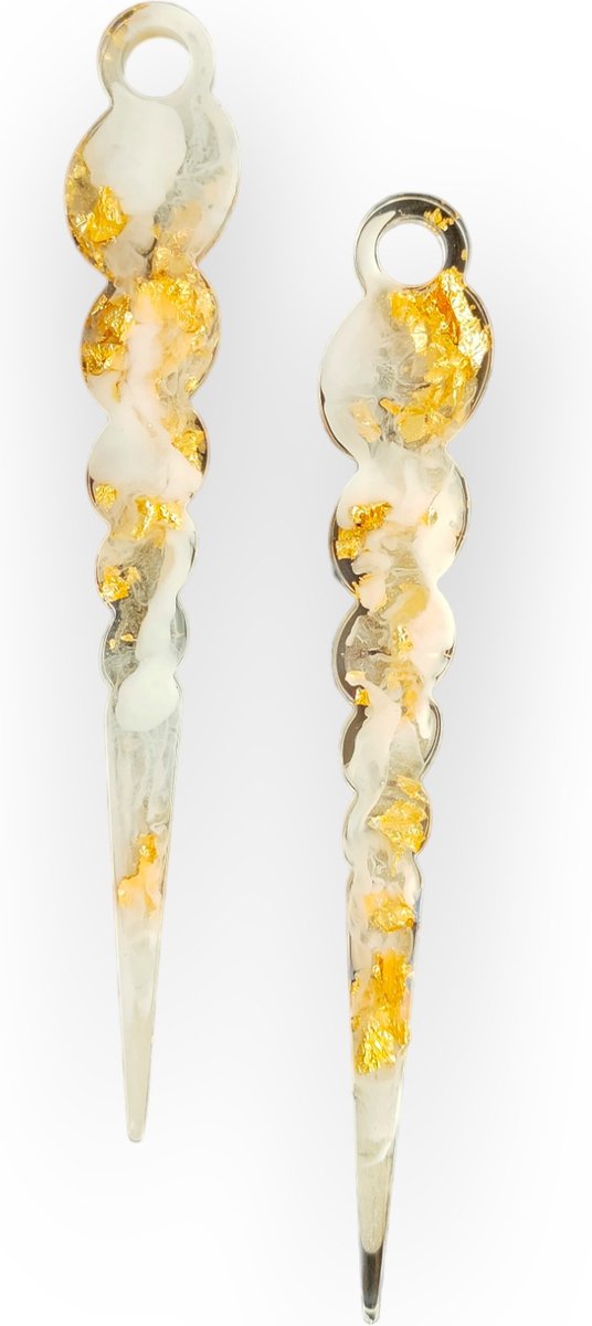Resin Art JR: Unieke hoogwaardige kwaliteit epoxy kersthangers / Handgemaakte kerstdecoratie / Kerstversiering