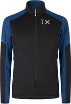 Montura Rock Alp Confort Fit Sweatshirt Met Volledige Rits Blauw,Zwart M Man