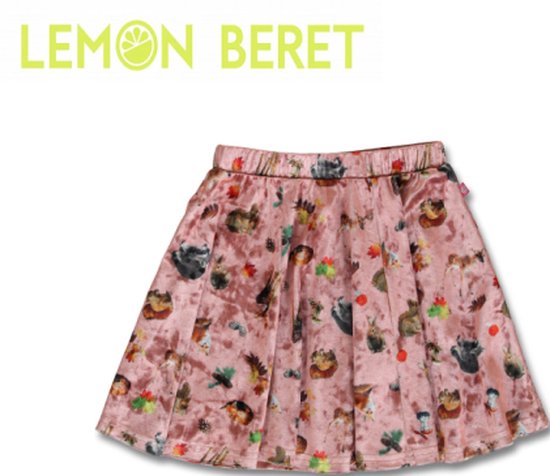Lemon Beret rok - roze -143693- maat 98