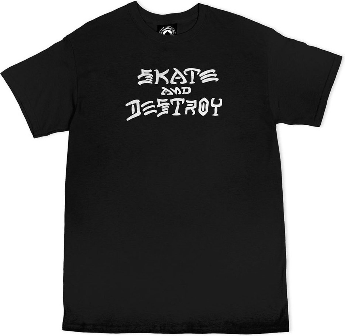Thrasher Skate And Destroy T-shirt Met Korte Mouwen Zwart S Man