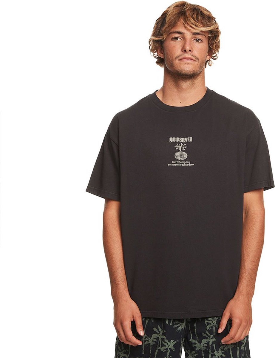 Quiksilver Quik Ways Ss T-shirt Met Korte Mouwen M Man Zwart
