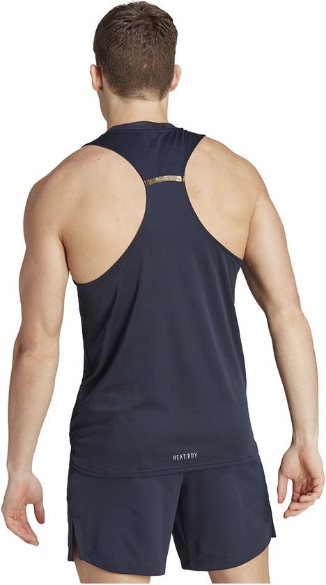 Adidas Designed For Heat.rdy Hiit T-shirt Mouwloos Zwart XL / Regular Homme