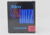 Rico Jazz Filed Altsaxofoon rieten sterkte 4 Hard, 10 stuks