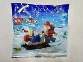 LEGO System Kerstman en slee - 1807 (Polybag)