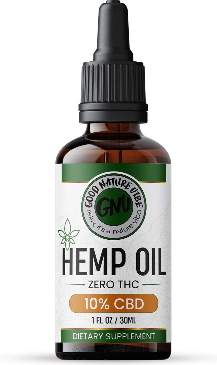 Goedkoopste Good Nature Vibe CBD olie 10 30ML - 100 Natuurlijke CBD-olie kopen zonder THC - MCT olie voor maximale opname door het lichaam - Smaakloos & Op basis van vezelhennep geen Cannabis - Hoge kwaliteit Pure Cbd olie kopen voor hem en haar