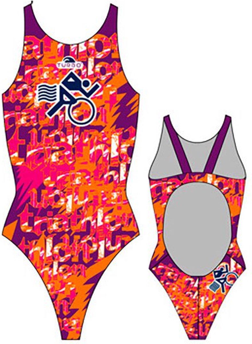 Turbo Multi Triahtlon Zwemkleding Rood M Vrouw