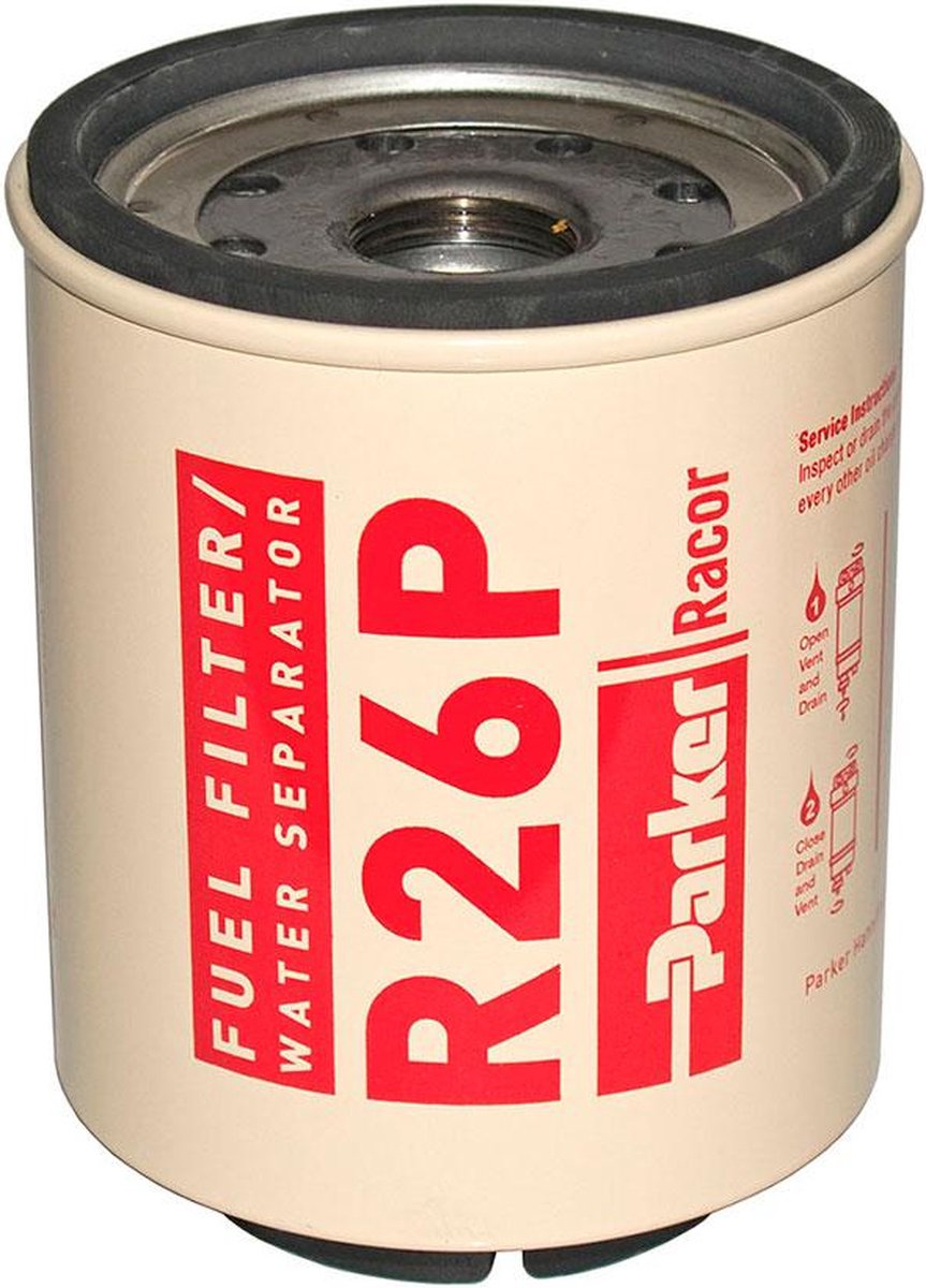Parker Racor Vervangend Filterelement Spin On 225r Rood 30 Micron