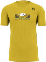 Karpos Ambretta T-shirt Met Korte Mouwen Geel XL Man