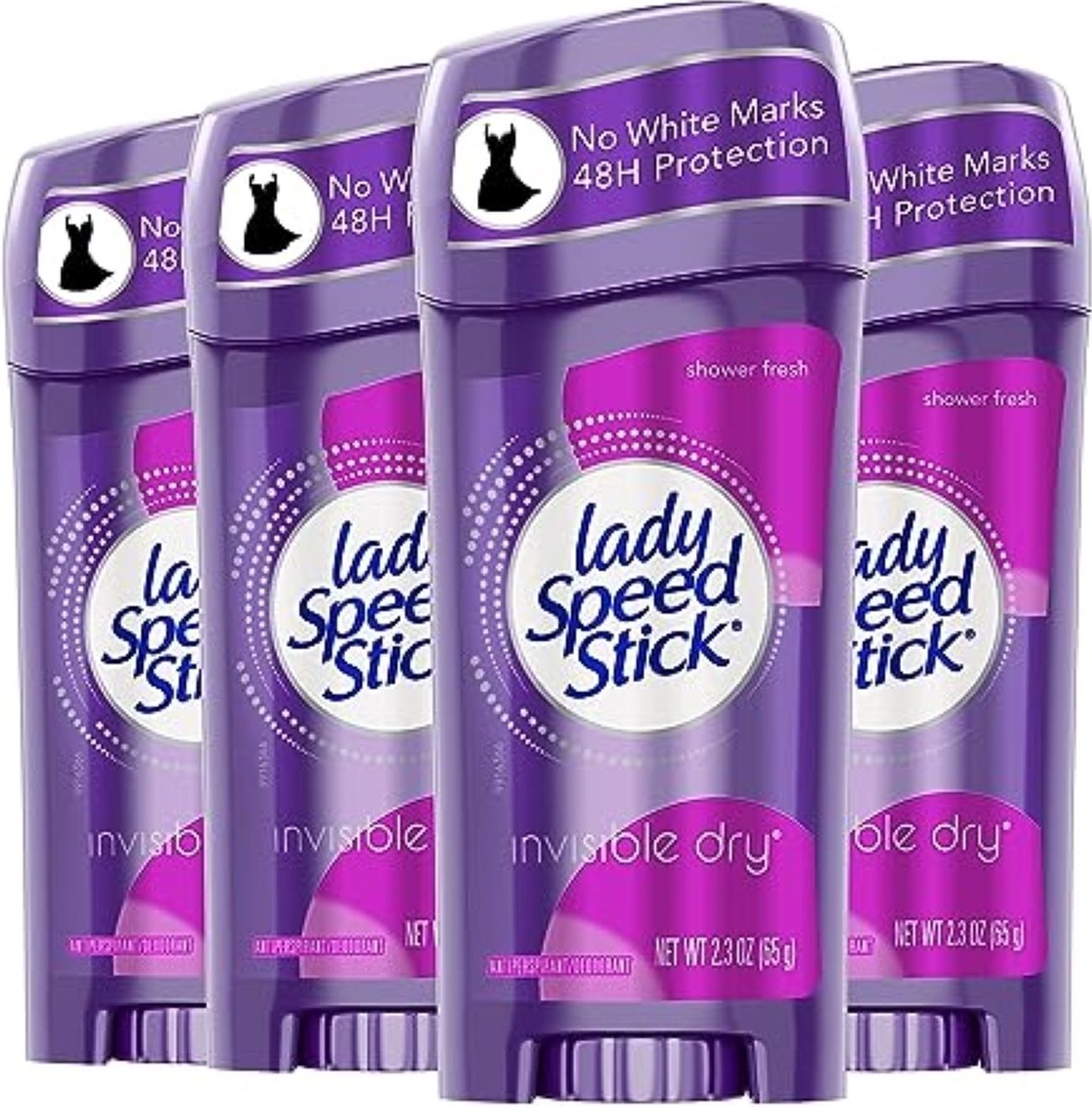 Goedkoopste Lady Speed Stick - Shower Fresh - 4 x 65 Gram