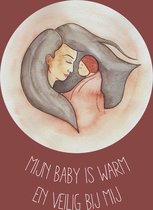 Postpartum affirmatiekaarten Dalalou set 10 kaarten biologische inkt