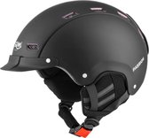 SQIWI Passion - Skihelm - Ski helm Heren Dames - L/XL - Mat Zwart snowboardhelm - Gratis Helmtas voor skihelmen - snowboard helm