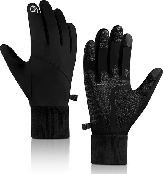 Gants De Vélo Hiver KATX : Chauds, Tactiles Et Ajustables Pour Homme Et Femme