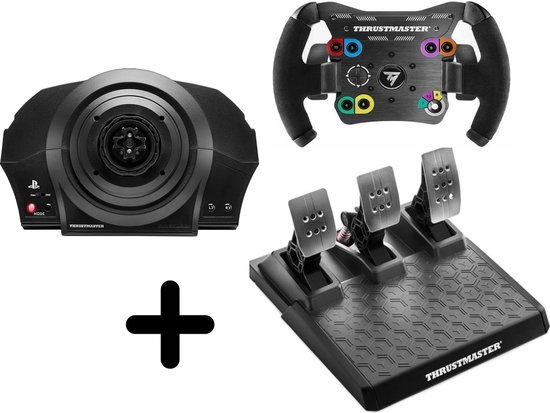Thrustmaster raceset - T300 Servo Base + T3PM + Open Wheel Add On - PC - PS4 - PS5