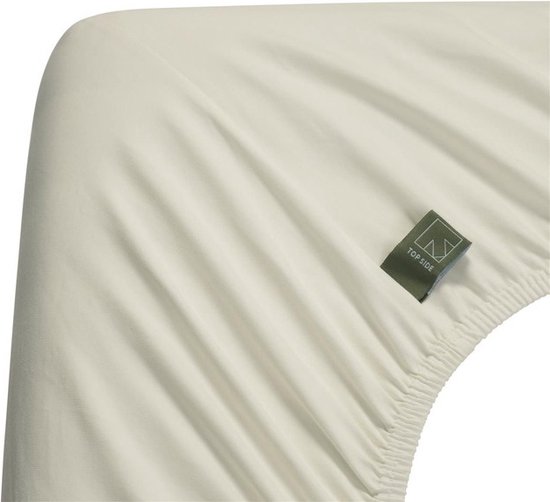 Beddinghouse Dutch Design Jersey Stretch Split-topper Hoeslaken Off-white-Lits-jumeaux (200x200/220 cm)