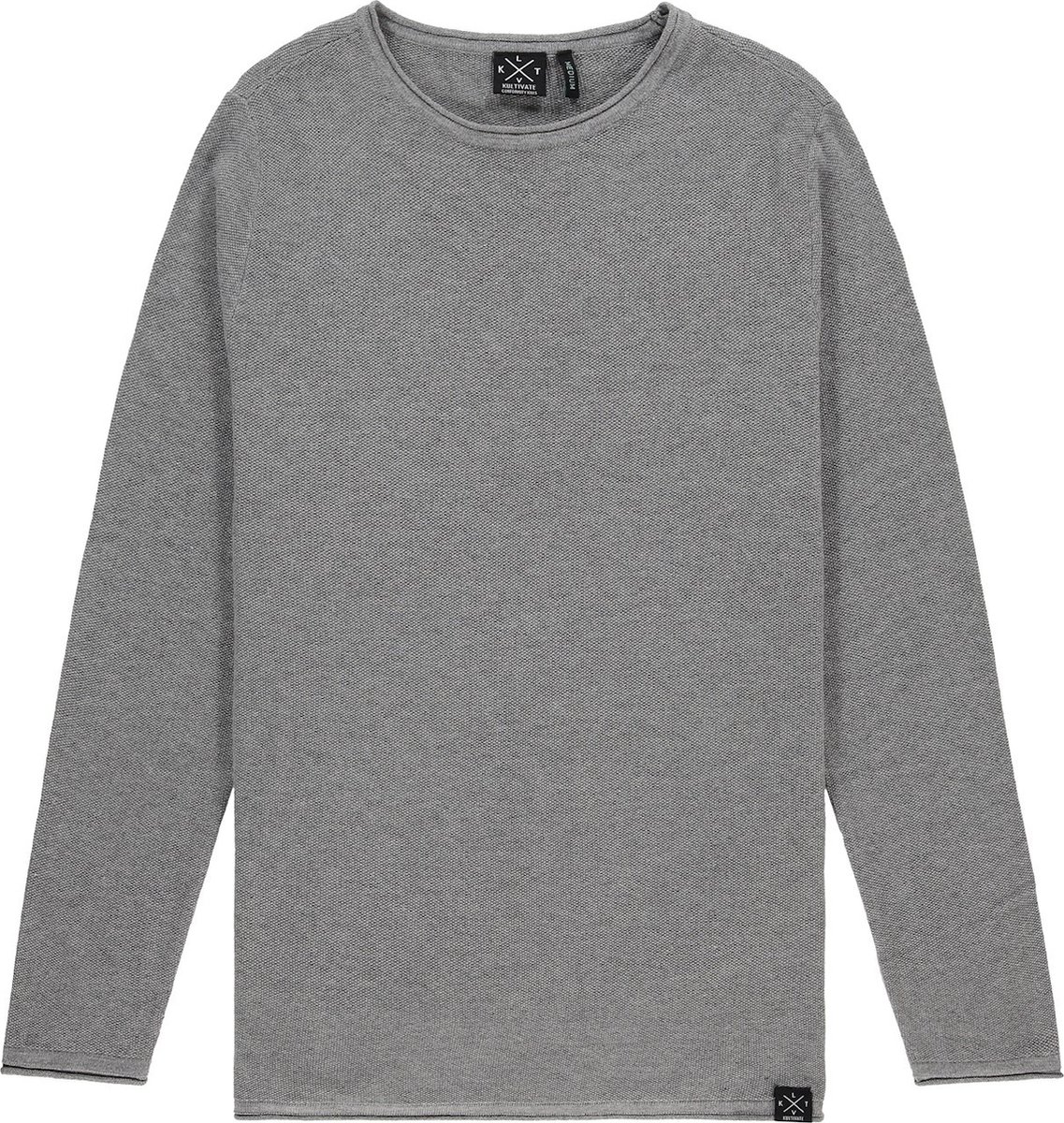 Kultivate KN MELVIN Pullover lightgreymelange (1701020802 - 153)