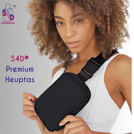 S4D® - Heuptas - Fanny Pack - Buideltas - Schoudertas - Heuptasje Dames en Heren - Ideaal Voor Al Uw Stijlvolle Outfits - Magic Purple