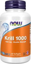 Neptune Krill Olie 1000mg - 60 Softgels - Now Foods - Visolie - Voedingssupplement